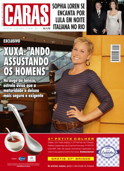 Xuxa Meneghel nas capas de CARAS