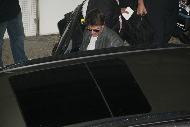 Tom Cruise chega ao Rio de Janeiro