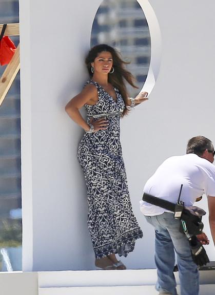 Camila Alves realiza ensaio em Miami, Estados Unidos