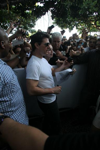 Tom Cruise no Rio de Janeiro