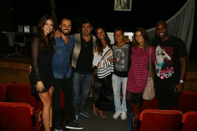 Thaila Ayala, Paulo Vilhena, Alessandro Anes, Michele Martins, Eri Johnson, Úrsula Corona e Rafael Zulu