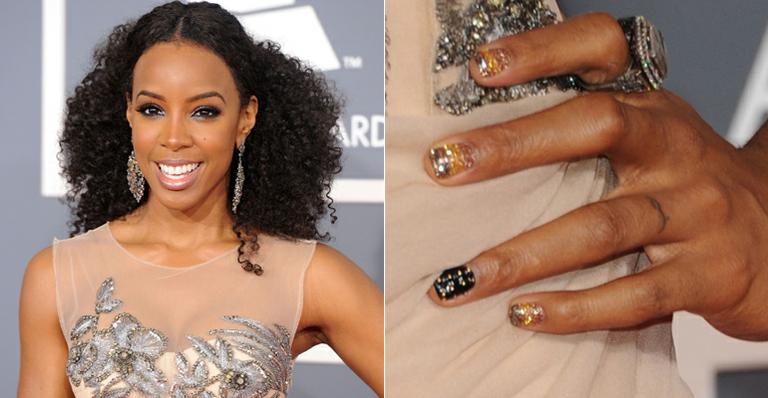 Unhas decoradas no red carpet