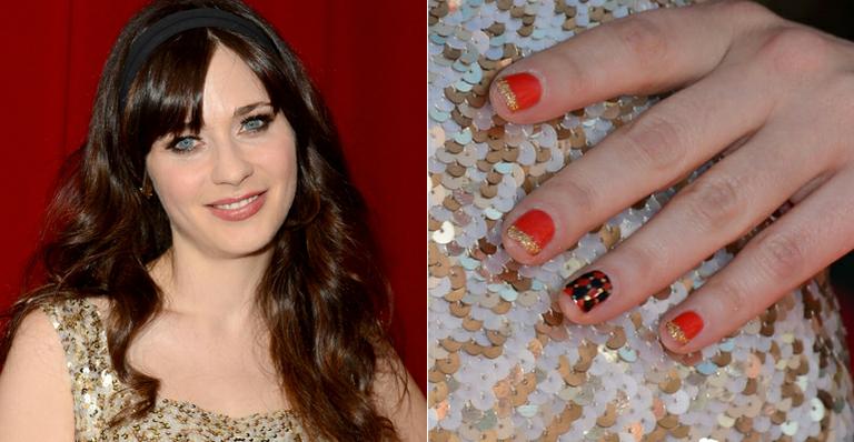 Unhas decoradas no red carpet