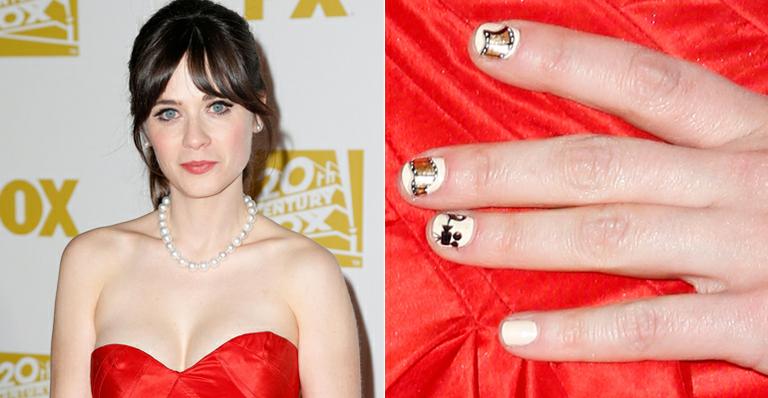 Unhas decoradas no red carpet