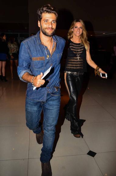 Bruno Gagliasso com a mulher Giovanna Ewbank