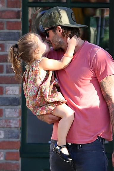 David Beckham e Harper Seven