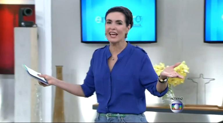 Fátima Bernardes no Encontro