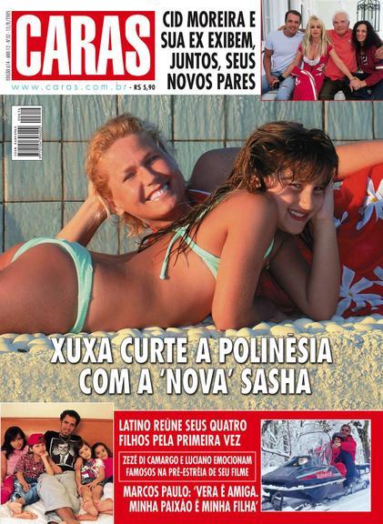 xuxa e sasha aniversário 28/07/2014 16 anos