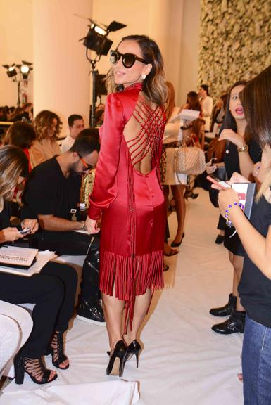 Famosos curtem o 3º dia de desfiles no SPFW