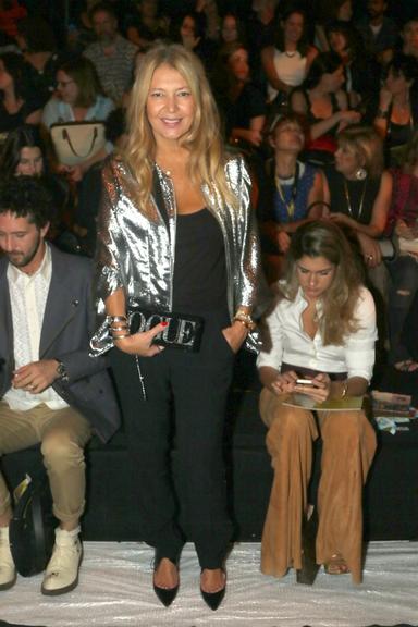 Famosos curtem o 3º dia de desfiles no SPFW