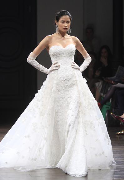 Inspire-se em 15 vestidos de noiva da 'Bridal Fashion Week'