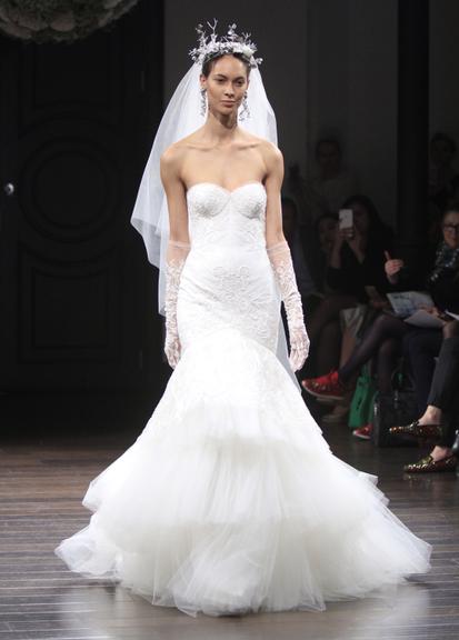 Inspire-se em 15 vestidos de noiva da 'Bridal Fashion Week'