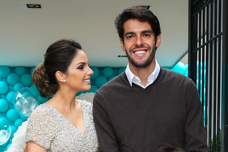 Kaká e Carol Celico comemoram o aniversário da filha