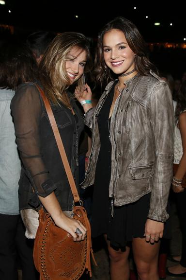 Sasha e Bruna Marquezine curtem show de Ed Sheeran