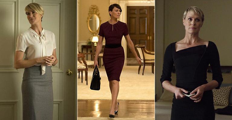 Inspire-se nos looks clássico de Claire, de 'House of Cards'