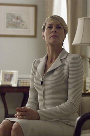 Inspire-se nos looks clássico de Claire, de 'House of Cards'