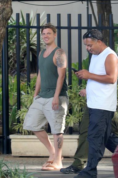 Backstreet Boys passeiam no Rio de Janeiro