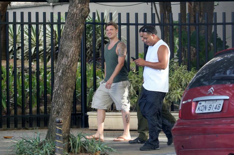 Backstreet Boys passeiam no Rio de Janeiro