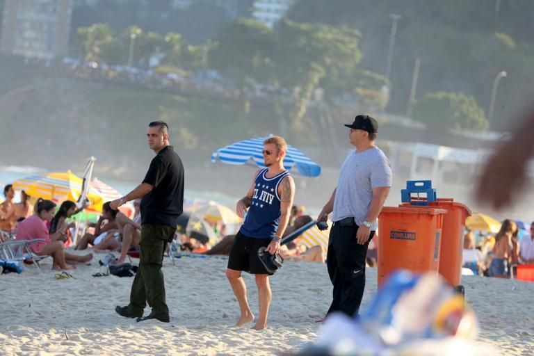 Backstreet Boys passeiam no Rio de Janeiro