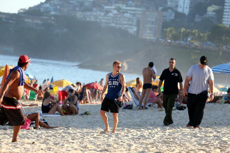 Backstreet Boys passeiam no Rio de Janeiro