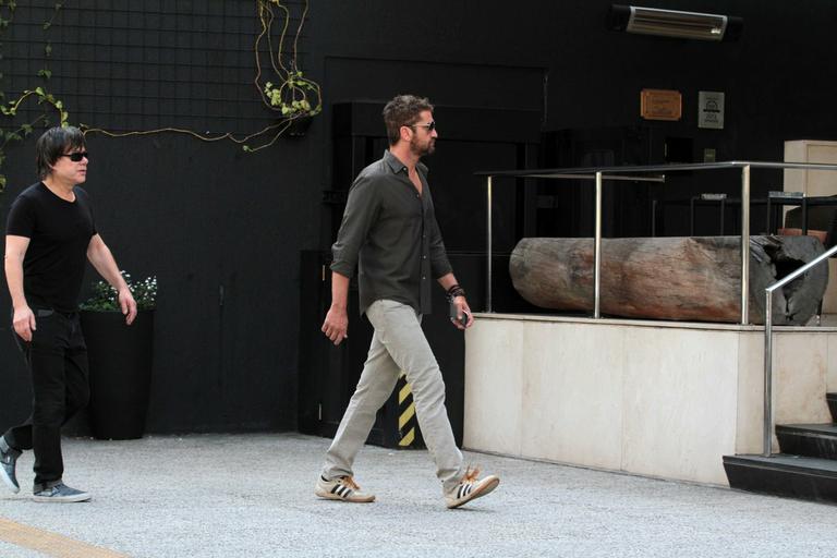 Gerard Butler em São Paulo