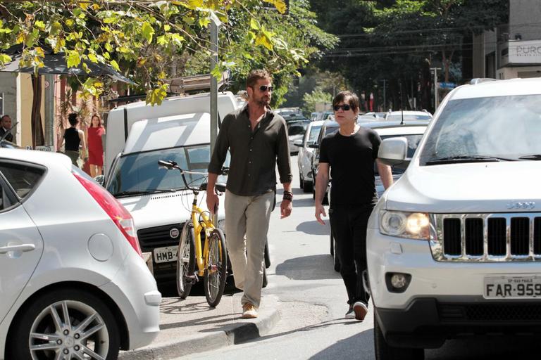 Gerard Butler em São Paulo