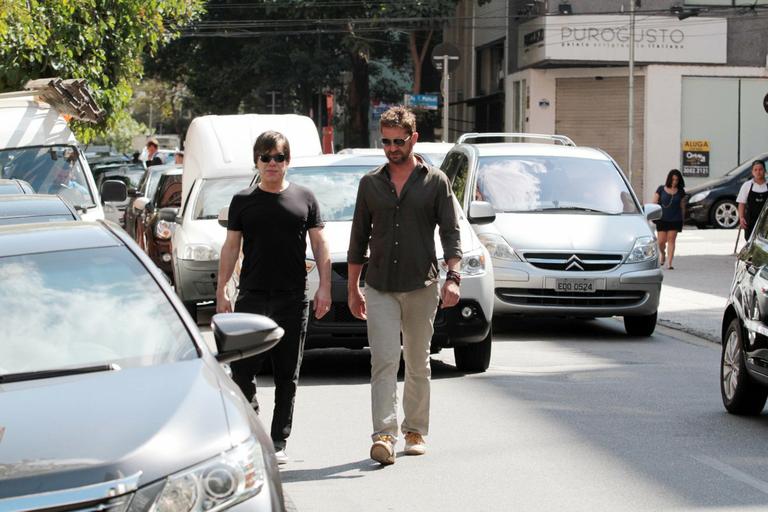 Gerard Butler em São Paulo