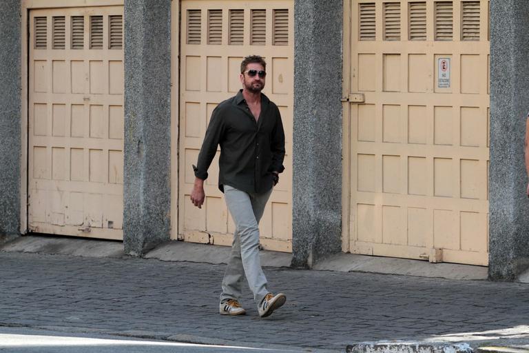 Gerard Butler em São Paulo