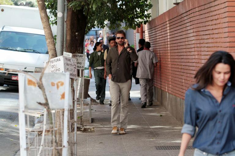 Gerard Butler em São Paulo