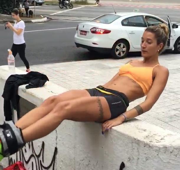 Musa fitness: inspire-se nos looks de academia da blogueira Gabriela Pugliesi