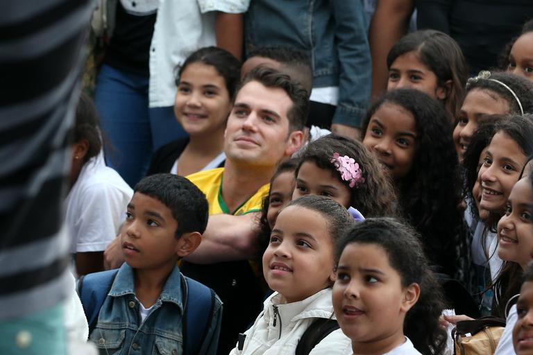 Henry Cavill no Rio de Janeiro