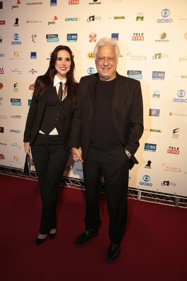 Encontro de vips em noite de prêmio do cinema