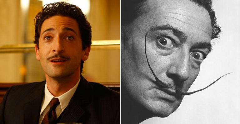 Adrien Brody como Salvador Dali