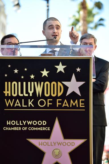 Daniel Radcliffe ganha estrela na Calçada da Fama de Hollywood