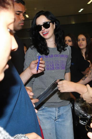 Krysten Ritter, de 'Jessica Jones', desembarca em São Paulo