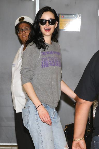 Krysten Ritter, de 'Jessica Jones', desembarca em São Paulo