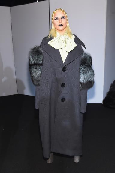 Lady Gaga no desfile de Marc Jacobs