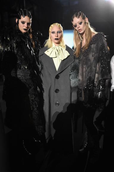 Lady Gaga no desfile de Marc Jacobs