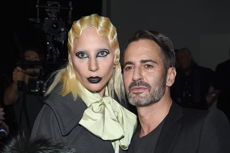 Lady Gaga no desfile de Marc Jacobs