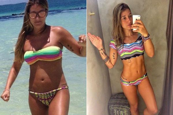 Que mudança! O antes e depois de 10 musas fitness