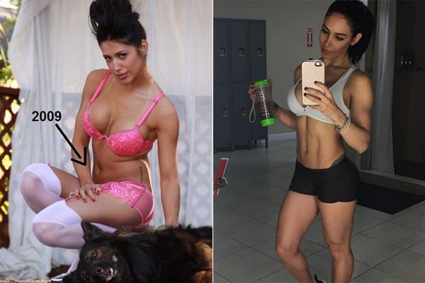 Que mudança! O antes e depois de 10 musas fitness