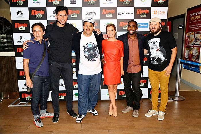 Lazaro Ramos, Babu Santana, Alexandre Tigano, Adriana Esteves, Paulinho Serra