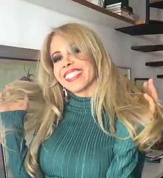 Novo visual de Joelma