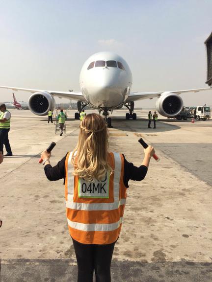 Eliana mostra os bastidores de aeroporto 