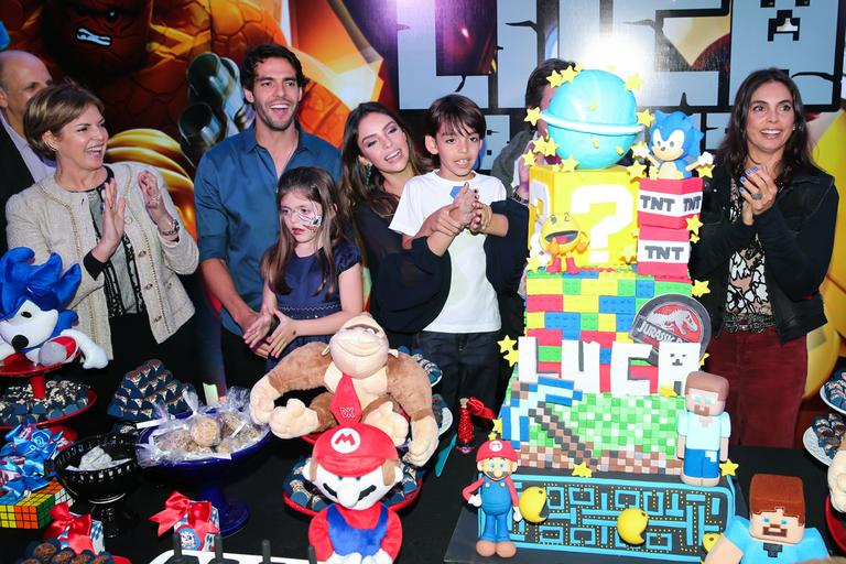 Festa de aniversário de Luca, filho de Carol Celico e Kaká