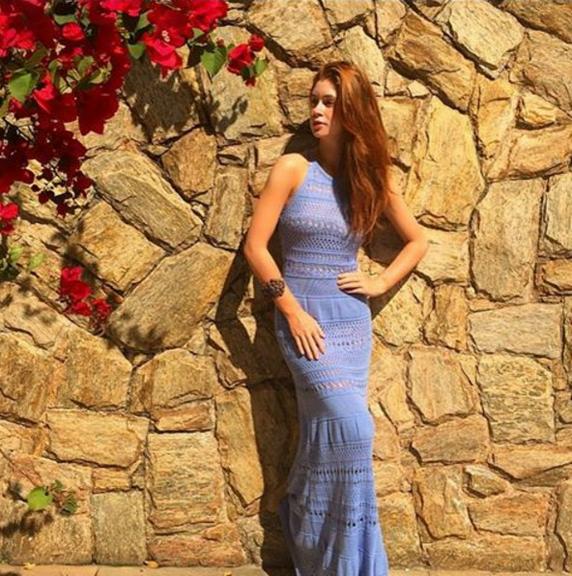 Marina Ruy Barbosa: como usar vestido longo casual 