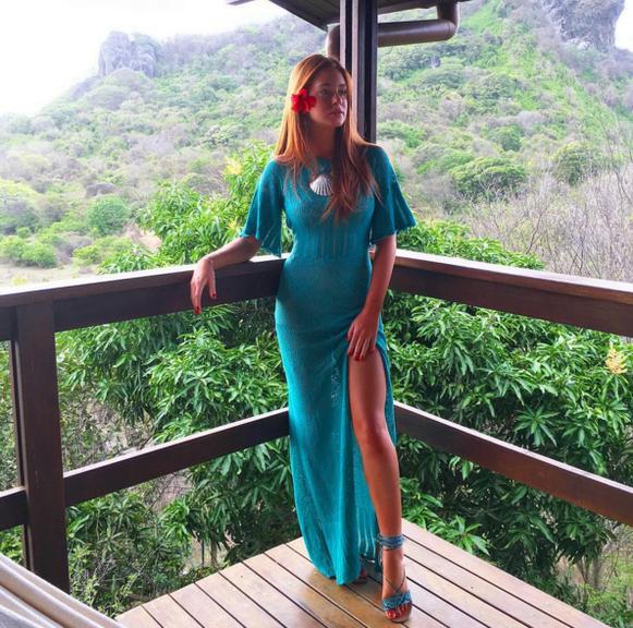 Marina Ruy Barbosa: como usar vestido longo casual 