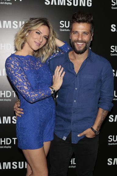 Bruno Gagliasso e Giovanna Ewbank em evento