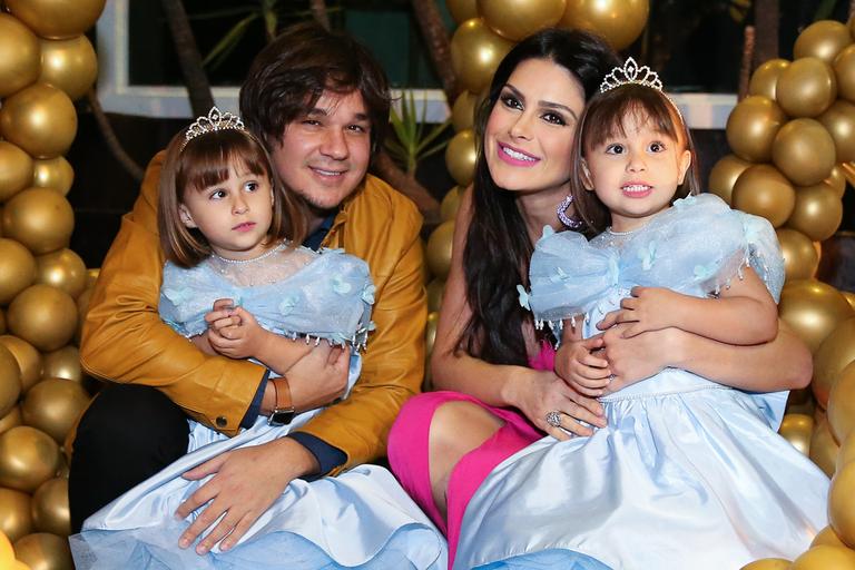 Festa de aniversário das filhas gêmeas de Natália Guimarães e Leandro