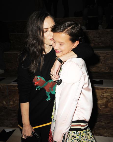 Winona Ryder e Millie Bobby Brown